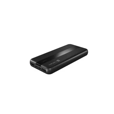 Natec Power Bank Trevi Slim 10000 mAh 1 x USB-C, 2 x USB A, 1x Micro USB Black