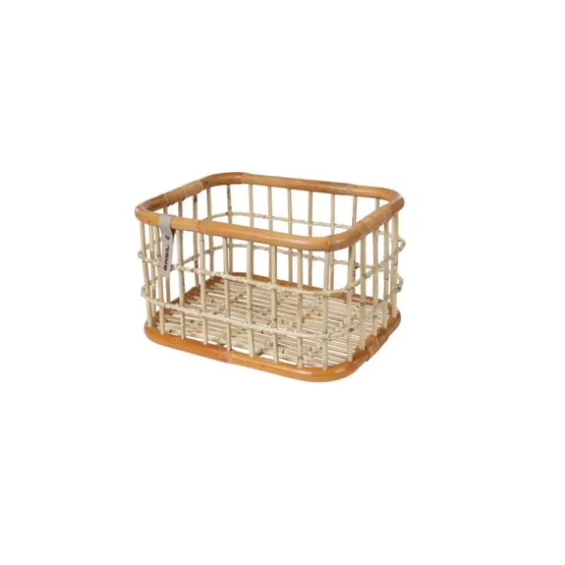 Front basket BASIL GREEN LIFE M, 18 l, light brown Front basket BASIL GREEN LIFE M, 18 l, light brown