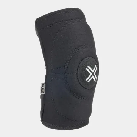 FUSE ALPHA LITE Knee Pad Black Grey Kids M/L
