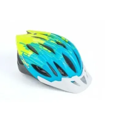 Author Helmet Trigger Inmold 52-56cm (171 blue/yellow-neon)