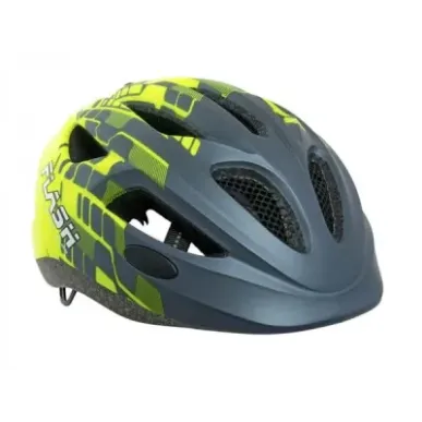 Author Helmet Flash Inmold X8 matt 51-55cm (171 grey/yellow-neon-matt)