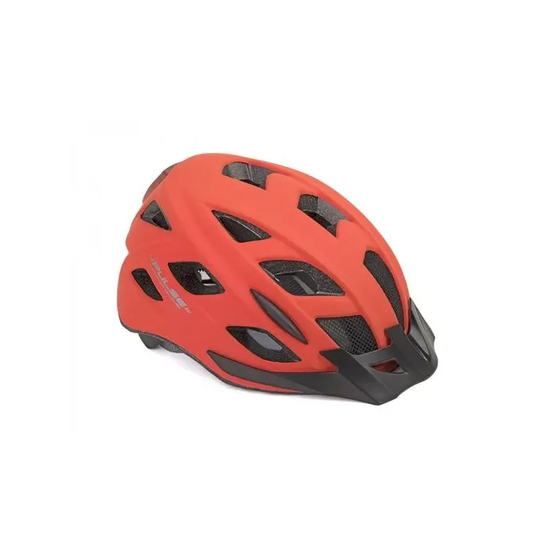 Author Helmet Pulse LED X8 52-58cm (185 red-neon)
