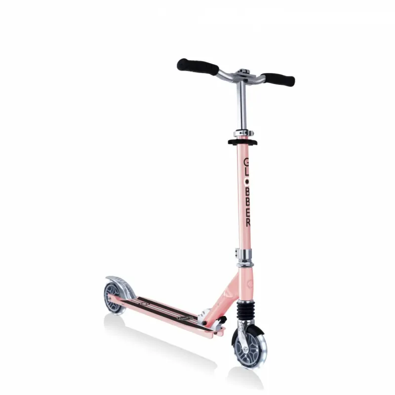 Globber Scooter Flow Element Comfort Lights Pink