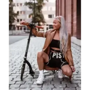 Urban Scoter Story Retro Ride, front wheel suspension