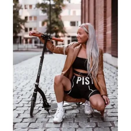 Urban Scoter Story Retro Ride, front wheel suspension