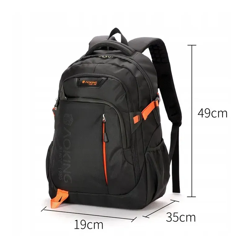 Daypack Aoking CITY SN57 15,6&quot Black/Orange