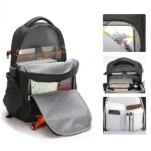 Daypack Aoking CITY SN57 15,6&quot Black/Orange