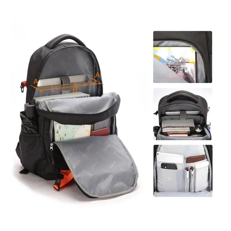 Daypack Aoking CITY SN57 15,6&quot Black/Orange