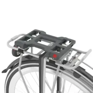 URBAN IKI Rear carrier seat BLACK/BLACK key lock