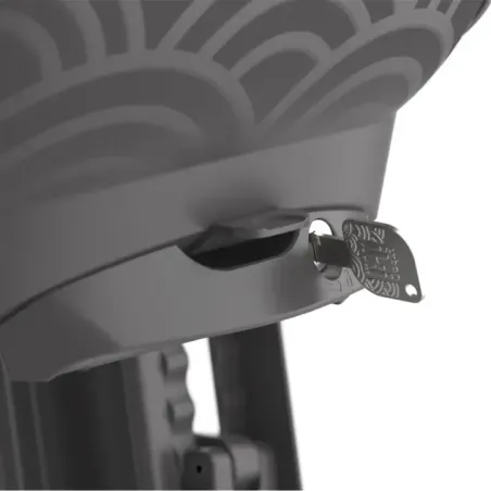 URBAN IKI Rear frame seat BLACK/BLACK key lock