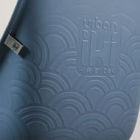 URBAN IKI Rear rack seat BLUE/BLACK key lock