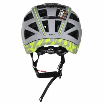 CASCO ACTIV2 Helmet SILVER-NEON L 58-62