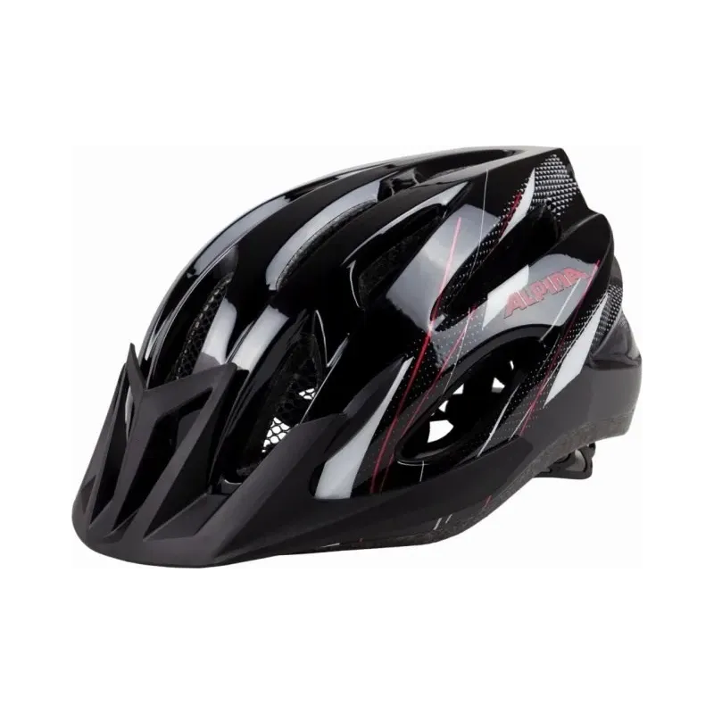 Bike helmet Alpina MTB17 black-white-red 54-58