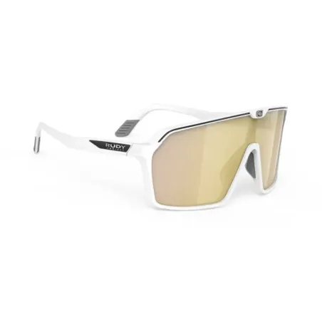 Spinshield white matte Multilaser cycling glasses