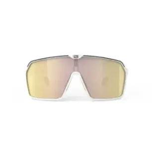Spinshield white matte Multilaser cycling glasses