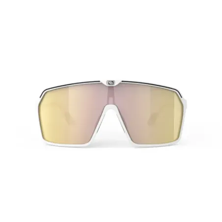 Spinshield white matte Multilaser cycling glasses