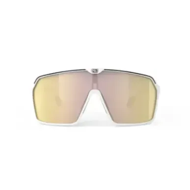 Spinshield white matte Multilaser cycling glasses