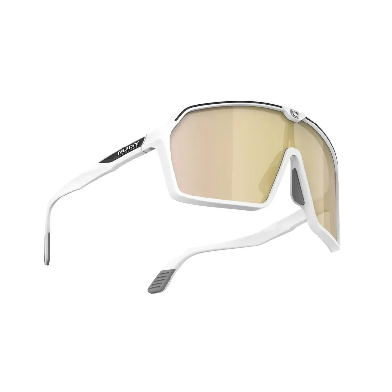 Spinshield white matte Multilaser cycling glasses
