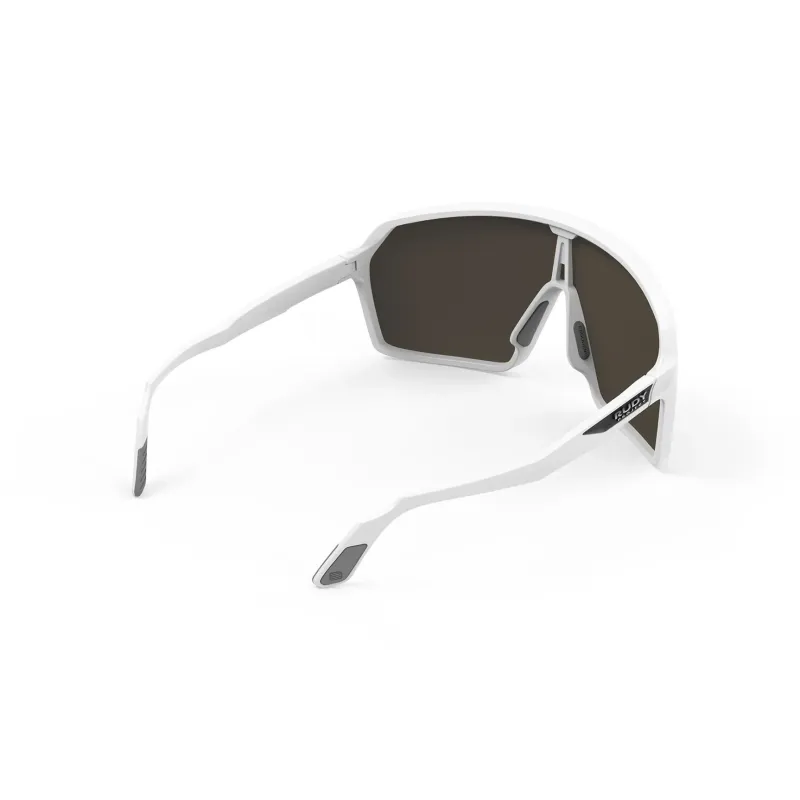 Spinshield white matte Multilaser cycling glasses