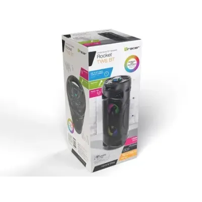 Tracer TRAGLO46925 portable/party speaker Stereo portable speaker Black 16 W