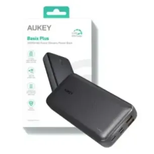 AUKEY PB-N74S Power Bank 20000mAh 22.5W QC 3.0 PD 3.0 5xUSB SCP LCD Black