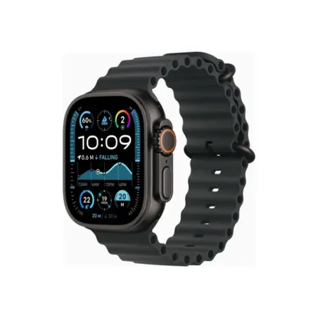 Apple Watch Ultra 2 GPS + Cellular 49mm Black Titanium Case with Black Ocean Band