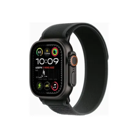 Apple Watch Ultra 2 GPS + Cellular 49mm Black Titanium Case with Black Trail Loop - S/M