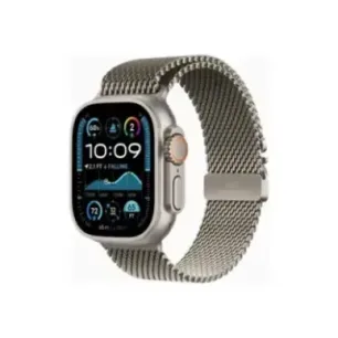 Apple Watch Ultra 2 GPS + Cellular 49mm Natural Titanium Case with Natural Titanium Milanese Loop - M