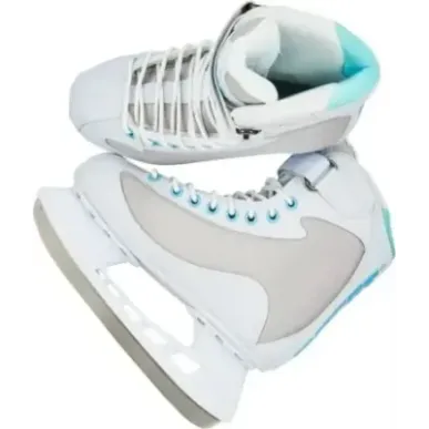Roces RSK 2 Womens Ice Skates (White-azure|38)