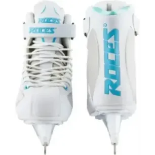 Roces RSK 2 Womens Ice Skates (White-azure|40)
