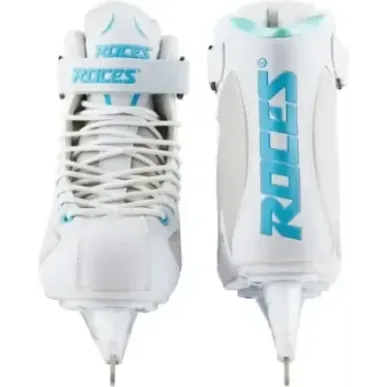 Roces RSK 2 Womens Ice Skates (White-azure|41)