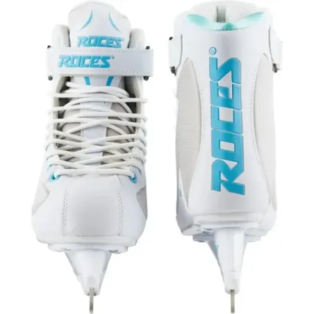 Roces RSK 2 Womens Ice Skates (White-azure|42)