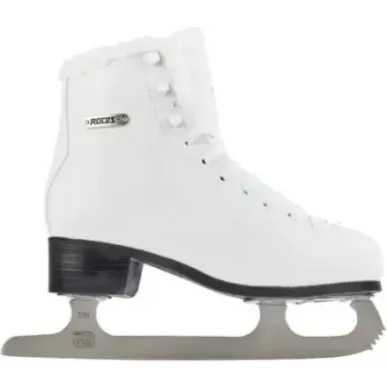 Roces Paradise Eco-Fur Figure Skates (White|42)