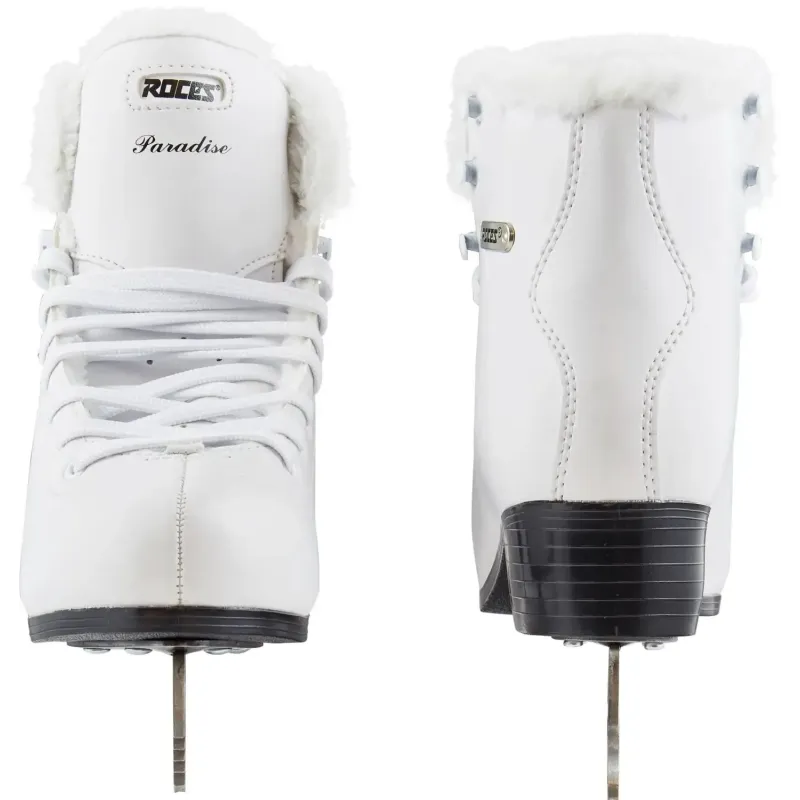 Roces Paradise Eco-Fur Figure Skates (White|42) Roces Paradise Eco-Fur Figure Skates (White|42)