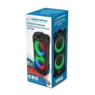 Esperanza EP157 BT FM LED RGB Speaker Black 10W