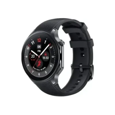 OnePlus Watch 2 3.63 cm (1.43&quot) AMOLED Digital 466 x 466 pixels Touchscreen Black Wi-Fi GPS (satellite)