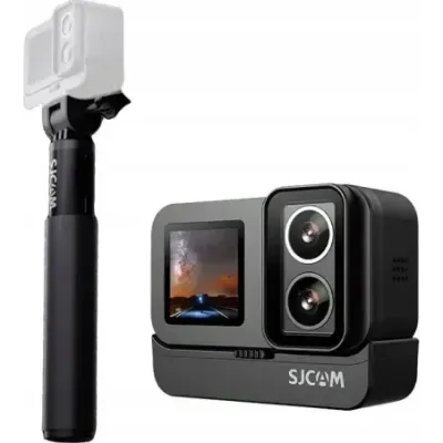 SJCAM SJ20 sports camera + auto-charge holder Black