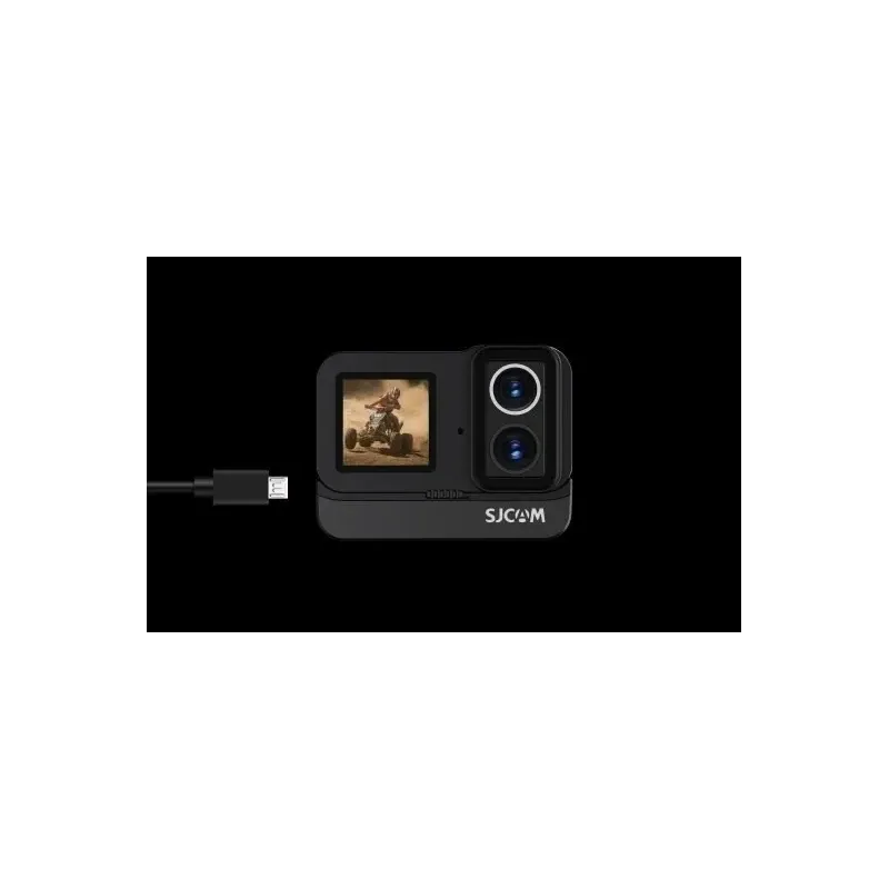 SJCAM SJ20 sports camera + auto-charge holder Black