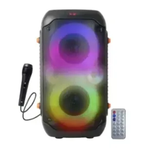 Esperanza EP156 BT FM LED RGB KARAOKE Speaker Black 20W