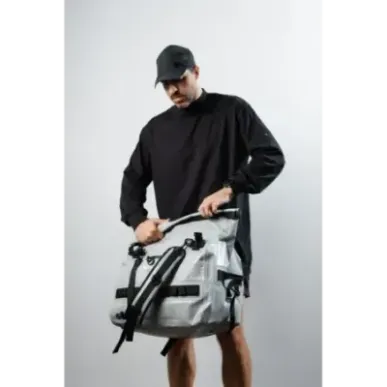 2-in-1 Waterproof Bag/Backpack Resono B40 40L Lightgrey