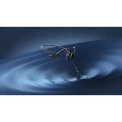 SHOKZ OpenComm2 UC Wireless Bluetooth Bone Conduction Videoconferencing Headset with USB-C adapter 16 Hr Talk Time,