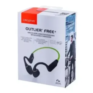 Bone conduction headphones CREATIVE OUTLIER FREE+ wireless, waterproof Light Green