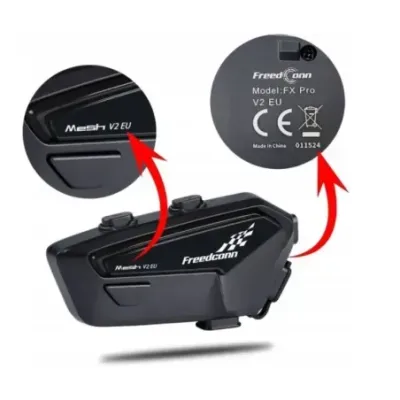 FreenConn FX Pro V2 EU MESH motorcycle intercom