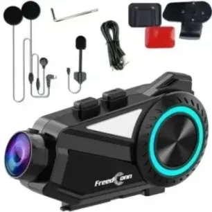 FREEDCONN R3 MOTORBIKE INTERCOM WITH VIDEO RECORDER