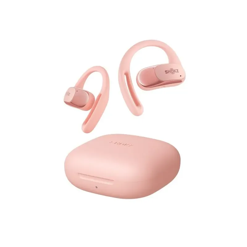 SHOKZ OpenFit Air Headset Wireless Ear-hook Calls/Music/Sport/Everyday Bluetooth Rose