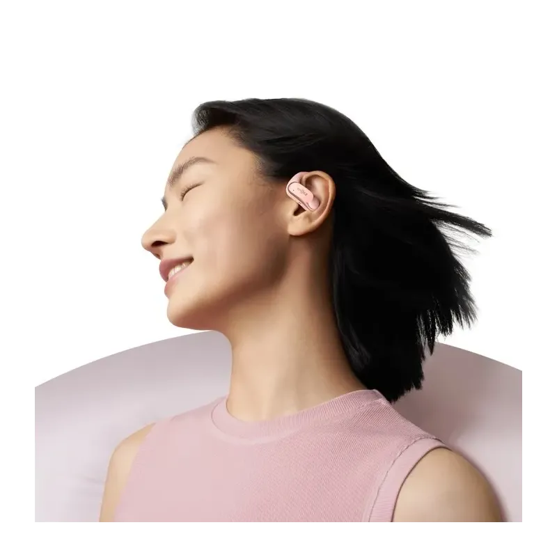 SHOKZ OpenFit Air Headset Wireless Ear-hook Calls/Music/Sport/Everyday Bluetooth Rose