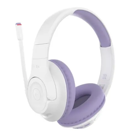 Belkin SOUNDFORMINSPIRE OVEREAR HEADSET LAV Wired & Wireless Head-band Calls/Music USB Type-C Bluetooth Lavender,