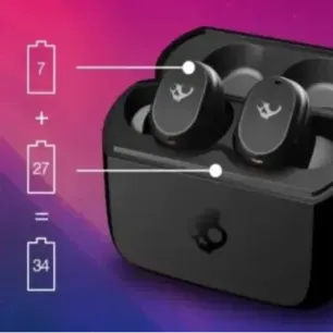 Skullcandy Dime 3 Headset True Wireless Stereo (TWS) In-ear Calls/Music/Sport/Everyday Bluetooth Black