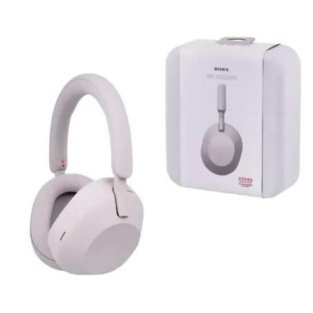 Sony WH-1000XM5 Headset Wired &amp Wireless Head-band Calls/Music Bluetooth Silver