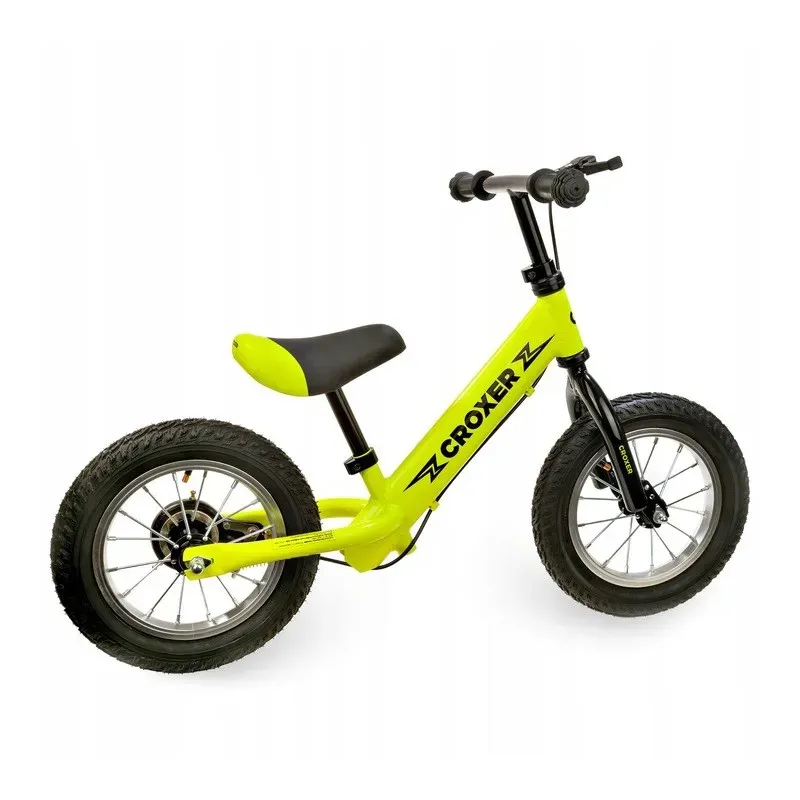 Balance Bike Croxer Leox Lime pumped wheels Balance Bike Croxer Leox Lime pumped wheels